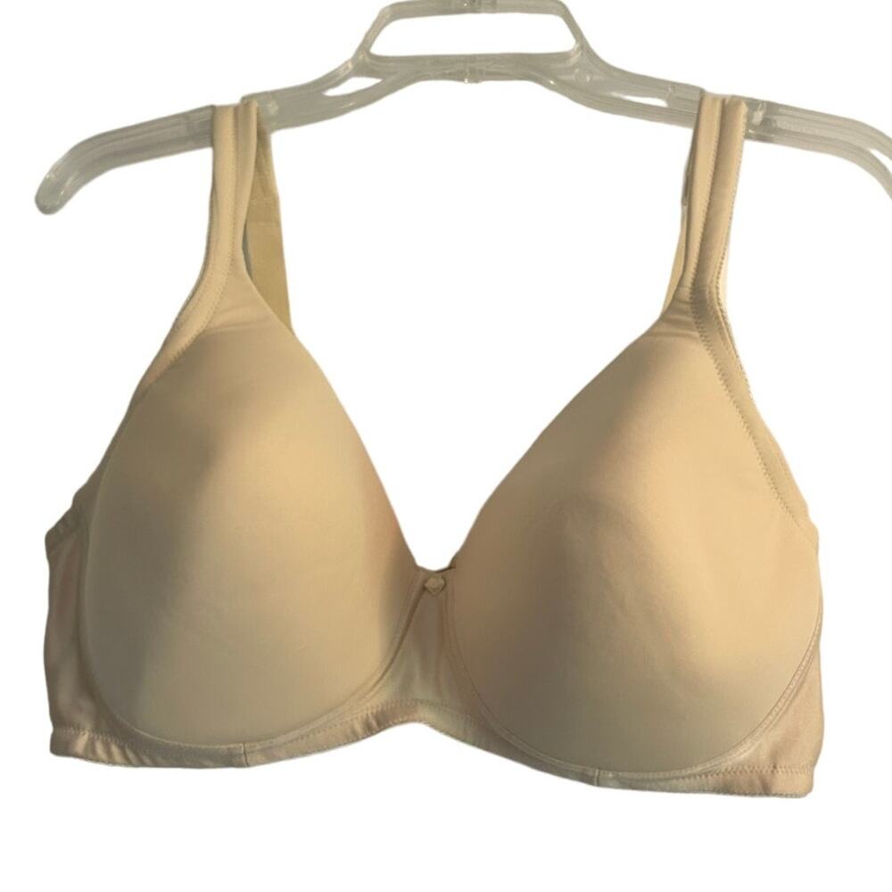 NWT ABC American Breast Care Bra Beige Wireless Adjustable Size 44C